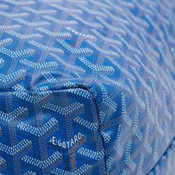 مملوكة مسبقًا Goyard Blue Goyardine Saint Louis GM