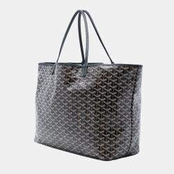 مملوكة مسبقًا حقيبة غويارد غويارد سانت لويس سوداء كبير جدًا GM