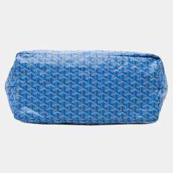مملوكة مسبقًا Goyard Blue Goyardine Saint Louis GM