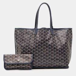 مملوكة مسبقًا Goyard Blue Goyardine Saint Louis PM