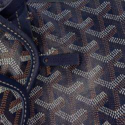 مملوكة مسبقًا Goyard Blue Goyardine Saint Louis PM