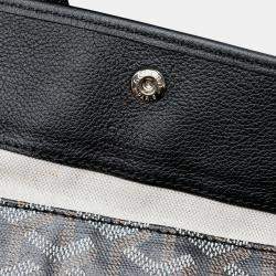 Pre Owned حقيبة يد جويارد سانت لويس كانفاس مقوى سوداء جوياردين GM