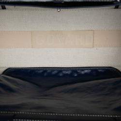 Pre Owned Goyard Blue Goyardine Bellechasse PM
