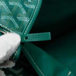 مملوكة مسبقًا حقيبة أنجو قابلة للعكس قماش جويردين أخضر بي إم