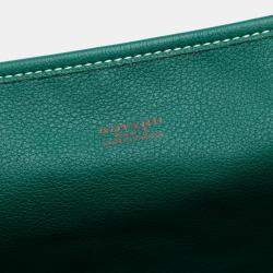 مملوكة مسبقًا حقيبة أنجو قابلة للعكس قماش جويردين أخضر بي إم