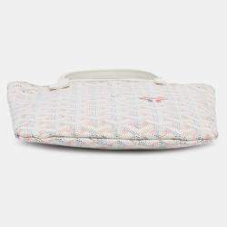 Pre Owned حقيبة جويارد بواتييه كلير فوي جوياردين بيضاء