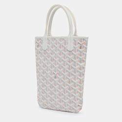 Pre Owned حقيبة جويارد بواتييه كلير فوي جوياردين بيضاء