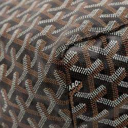 مملوكة مسبقًا Goyard Black Goyardine Saint Louis GM