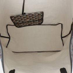 مملوكة مسبقًا Goyard Black Goyardine Saint Louis GM