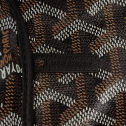 مملوكة مسبقًا Goyard Black Goyardine Saint Louis GM