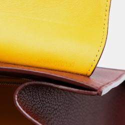 Pre Owned حقيبة جويارد سيغون هيكلية جلد أحمر بي إم