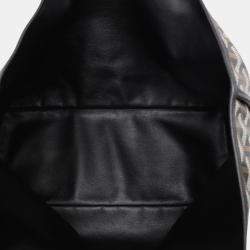 Pre Owned Goyard Black Goyardine Reversible Anjou PM