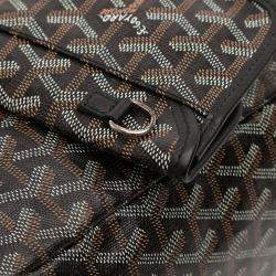 Pre Owned Goyard Black Goyardine Saint Louis PM
