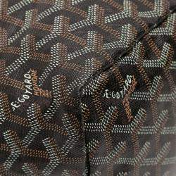 Pre Owned Goyard Black Goyardine Saint Louis PM