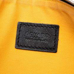 مملوكة مسبقًا Goyard Black Goyardine Senat MM