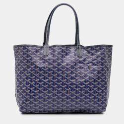 مملوكة مسبقًا Goyard Blue Goyardine Saint Louis PM
