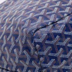 مملوكة مسبقًا Goyard Blue Goyardine Saint Louis PM