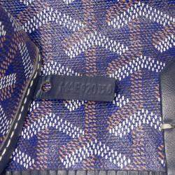 مملوكة مسبقًا Goyard Blue Goyardine Saint Louis PM