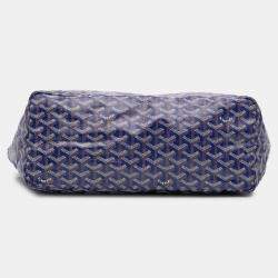 مملوكة مسبقًا Goyard Blue Goyardine Saint Louis PM