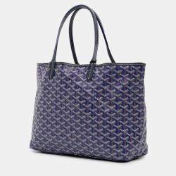 مملوكة مسبقًا Goyard Blue Goyardine Saint Louis PM