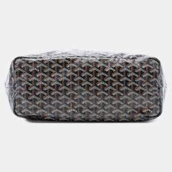 مملوكة مسبقًا Goyard Black Goyardine Saint Louis PM