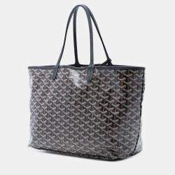 مملوكة مسبقًا Goyard Black Goyardine Saint Louis PM