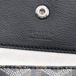 مملوكة مسبقًا Goyard Black Goyardine Saint Louis PM