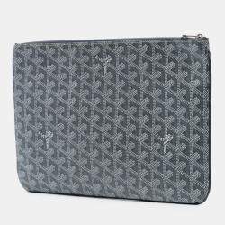 Pre Owned Goyardine Senat Women Coated Canvas Bag MM