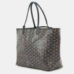 Pre Owned حقيبة يد جويارد سانت لويس جلد بي في سي أسود مقاس حجم بي إم