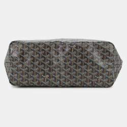 Pre Owned حقيبة يد جويارد سانت لويس جلد بي في سي أسود مقاس حجم بي إم