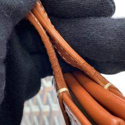 Pre Owned Goyard Isabel Tote Bag Natural/Black Pvc Leather