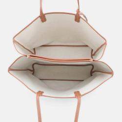 Pre Owned Goyard Isabel Tote Bag Natural/Black Pvc Leather