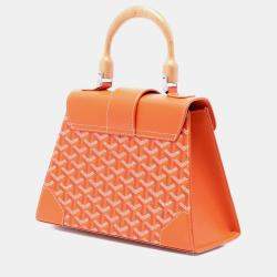 مملوكة مسبقًا حقيبة جويارد سايغون كانفاس جوياردين برتقالي مقوى PM