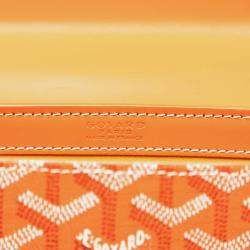 مملوكة مسبقًا حقيبة جويارد سايغون كانفاس جوياردين برتقالي مقوى PM