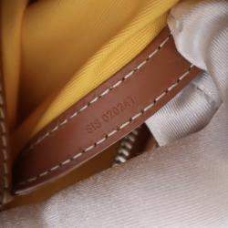 مملوكة مسبقًا Goyard Black Brown Goyardine Sac Cap Vert