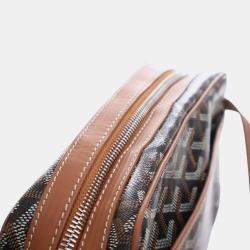 مملوكة مسبقًا Goyard Black Brown Goyardine Sac Cap Vert