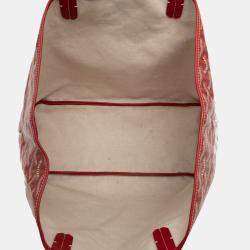 مملوكة مسبقًا Goyard Red Goyardine Saint Louis PM