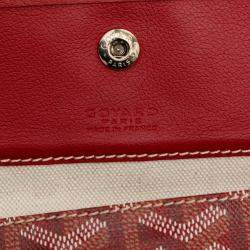 مملوكة مسبقًا Goyard Red Goyardine Saint Louis PM