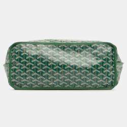 مملوكة مسبقًا حقيبة يد غويارد قابلة للانعكاس أنجو قماش غوياردين أخضر حجم بّي إم