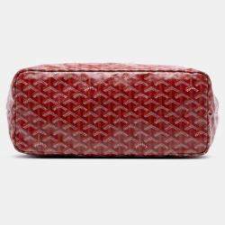 مملوكة مسبقًا Goyard Red Goyardine Saint Louis PM