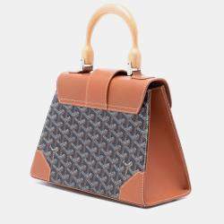 Pre Owned حقيبة جويارد سايغون مقوى صغيرة أسود بني غوياردين