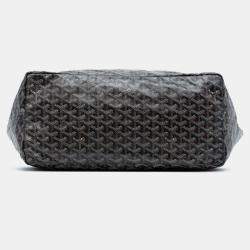 Pre Owned حقيبة يد جويارد سانت لويس جوياردين أسود بني كبير GM