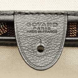 مملوكة مسبقًا حقيبة يد توتس جويارد ارتويس بحرية زرقاء وسطى كانفاس مقوى وجلد