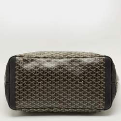 مملوكة مسبقًا حقيبة يد توتس جويارد ارتويس بحرية زرقاء وسطى كانفاس مقوى وجلد