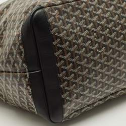 مملوكة مسبقًا حقيبة يد توتس جويارد ارتويس بحرية زرقاء وسطى كانفاس مقوى وجلد