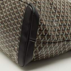 مملوكة مسبقًا حقيبة يد توتس جويارد ارتويس بحرية زرقاء وسطى كانفاس مقوى وجلد