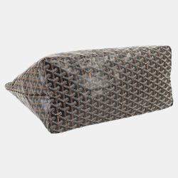 مملوكة مسبقًا Goyard Saint Louis GM Black PVC Leather Tote Bag