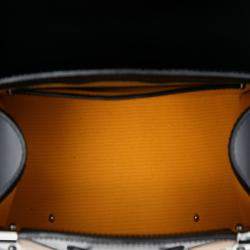 Pre Owned Goyard Black Goyardine Saigon Structured PM