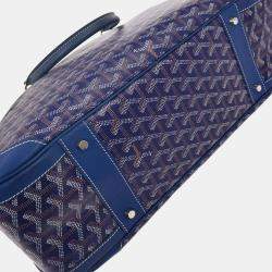 Pre Owned Goyard Blue Saint Jeanne Gm Handbag