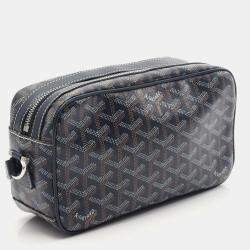 Pre Owned حقيبة كتف جويارد كاب فيرت في قماش مطلي وجلد متعدد الألوان كحلي بحجم بي إم